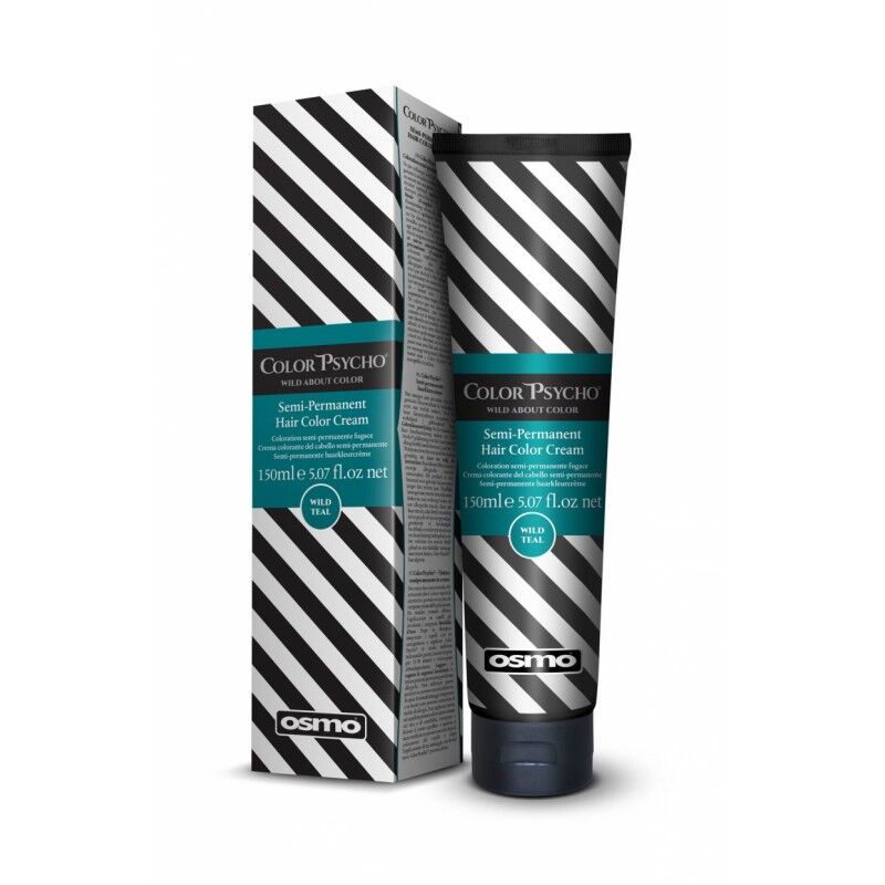 Osmo Color Psycho Semi-Permanent Hair Color Cream Wild Teal 150 ml Hårfarge