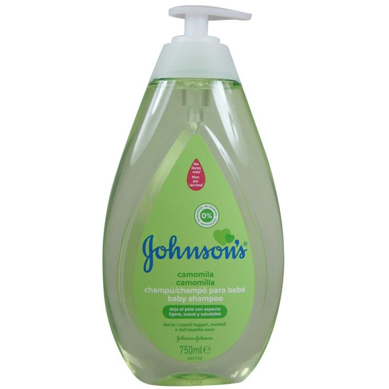 Johnson's Baby Shampoo Camomile 750 ml Babysjampo