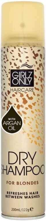 Girlz Only Argan Oil Dry Shampoo Blondes 200 ml Tørrsjampo