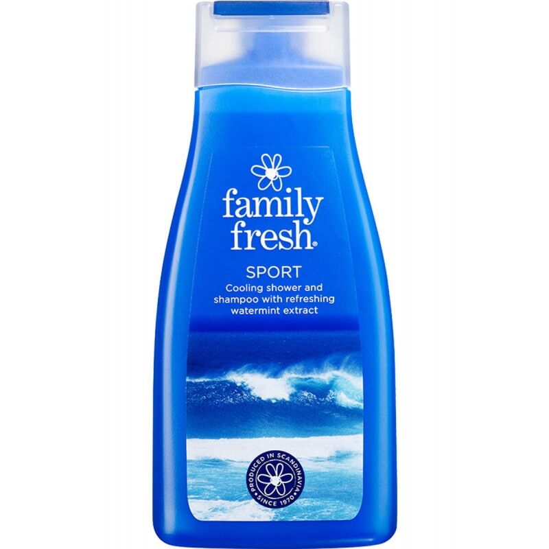 Family Fresh Sport Shower Gel 500 ml Dusjsåpe