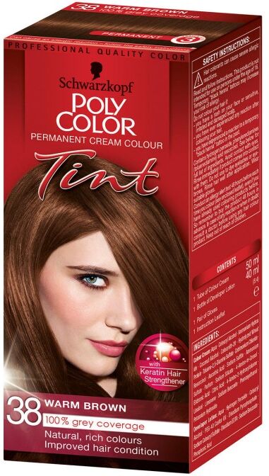 Schwarzkopf Poly Color 38 Warm Brown 1 stk Hårfarge