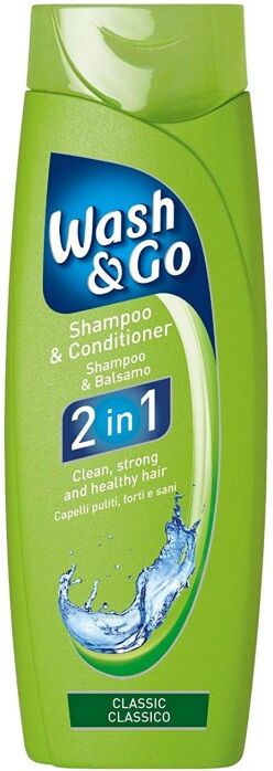 Wash & Go 2in1 Classic Shampoo & Conditioner 400 ml Sjampo