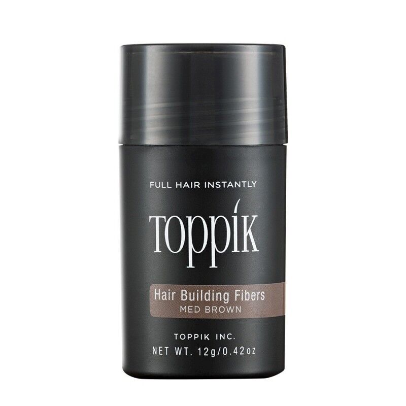 Toppik Hair Building Fibers Medium Brown 12 g Hårpudder