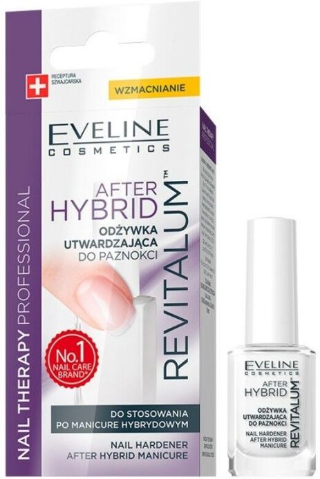 Eveline Nail Therapy Revitalum After Hybrid Nail Hardener 12 ml Neglelakk