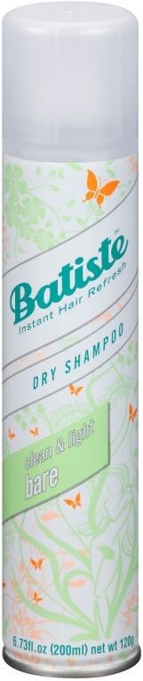 Batiste Natural & Light Bare Dry Shampoo 200 ml Tørrsjampo