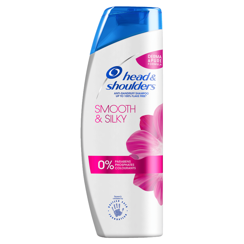 Head & Shoulders Smooth & Silky Anti-Dandruff Shampoo 500 ml Flass sjampo