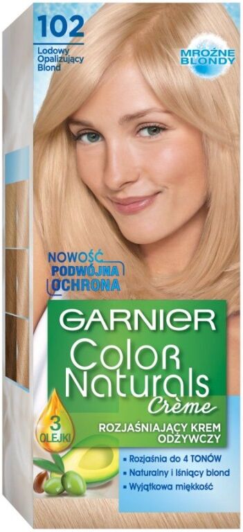 Garnier Color Naturals 102 Icy Iridescent Blond 1 stk Hårfarge