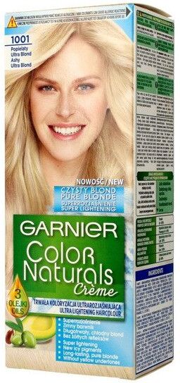 Garnier Color Naturals 1001 Ashy Ultra Blond 1 stk Hårfarge