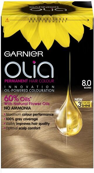 Garnier Olia 8.0 Blond 1 stk Hårfarge