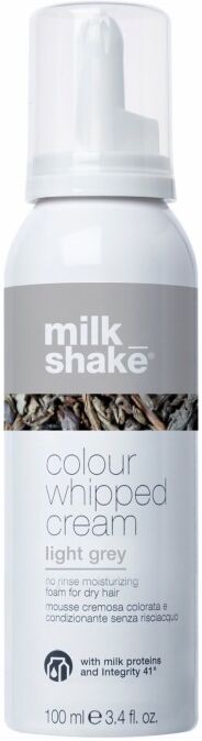 Milkshake Colour Whipped Cream Light Grey 100 ml Hårfarge