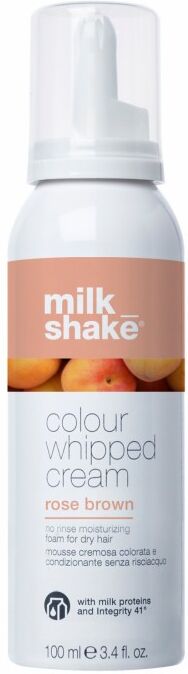 Milkshake Colour Whipped Cream Rose Brown 100 ml Hårfarge