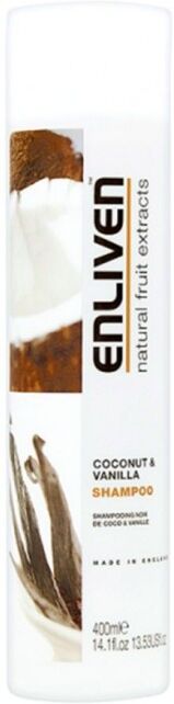 Enliven Fruit Shampoo Coconut & Vanilla 400 ml Sjampo