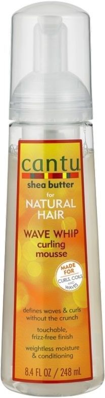 Cantu Shea Butter For Natural Hair Wave Whip Curling Mousse 248 ml Hårskum