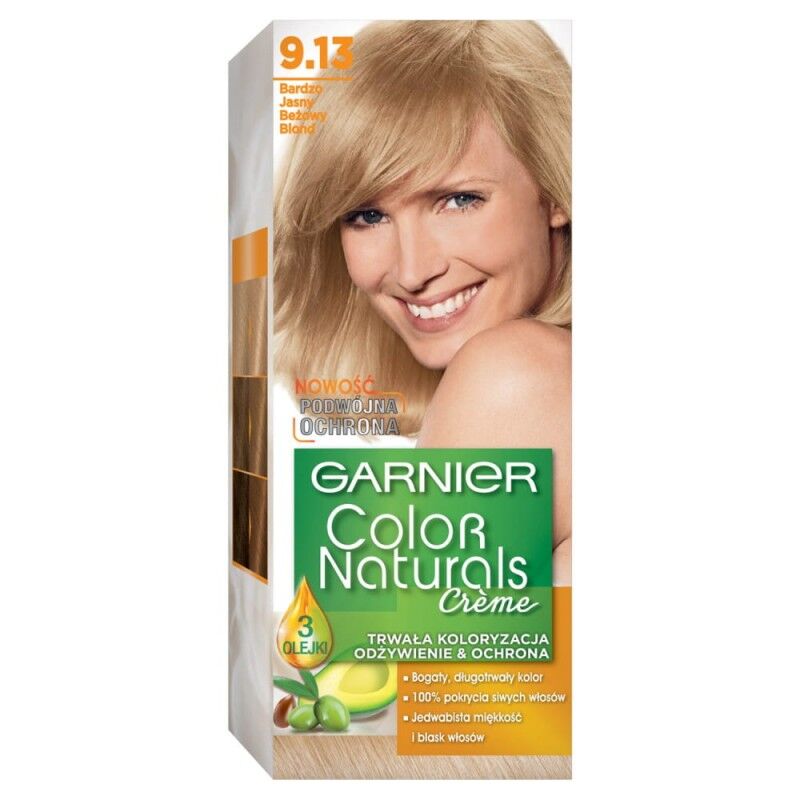 Garnier Color Naturals 9.13 Blond 1 stk Hårfarge