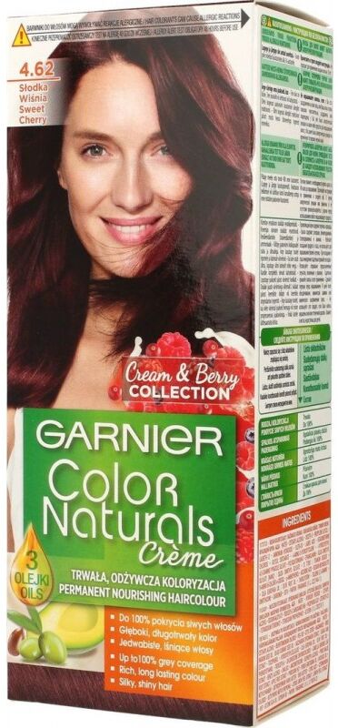 Garnier Color Naturals 4.62 Sweet Cherry 1 stk Hårfarge