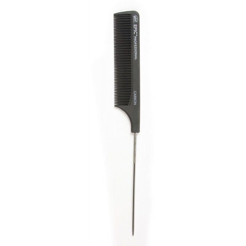 The Wet Brush Professional Carbonite Combs Metal Tail Comb 1 pcs Hårbørste