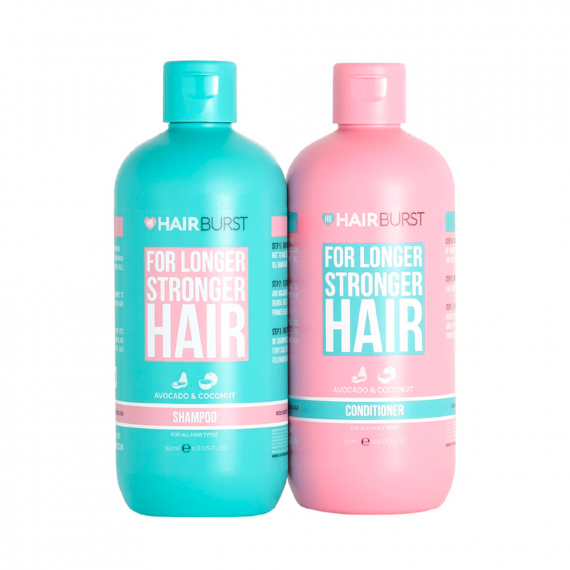 Hairburst Shampoo & Conditioner For Longer Stronger Hair 2 x 350 ml Sjampo og balsam