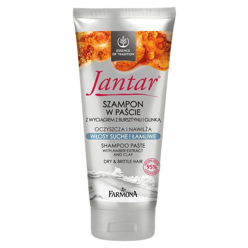 Jantar Shampoo Paste With Amber Extract And Clay 200 ml Sjampo