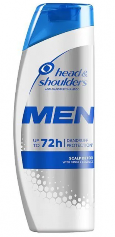 Head & Shoulders Men Scalp Detox Shampoo 400 ml Sjampo