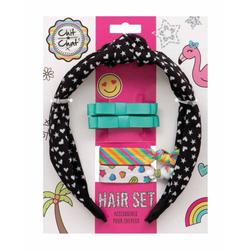 Chit Chat Hair Accessory Set 5 stk Hårstyling