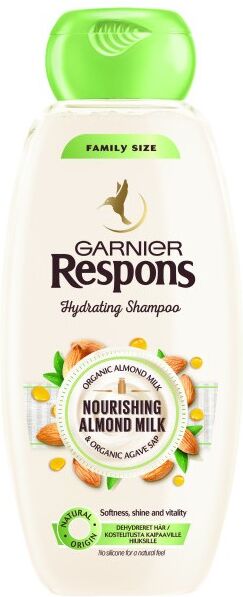 Garnier Respons Nourishing Almond Milk Shampoo 400 ml Sjampo