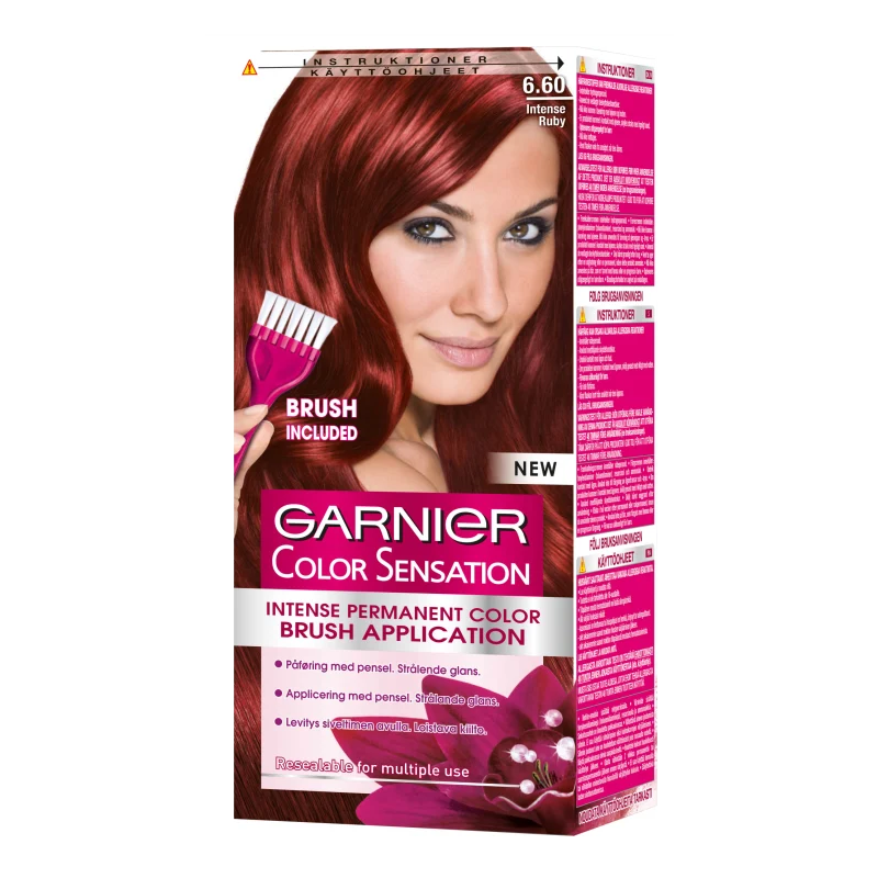 Garnier Color Sensation 6.60 Intense Ruby Red 1 pcs Hårfarge