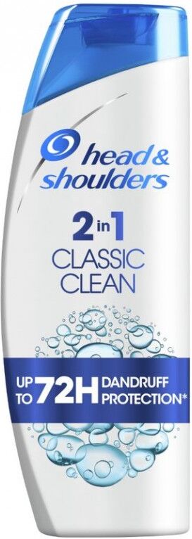 Head & Shoulders 2 In 1 Classic Clean 450 ml Sjampo og balsam