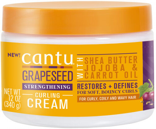 Cantu Grapeseed Strengthening Curling Cream 340 g Hårkrem