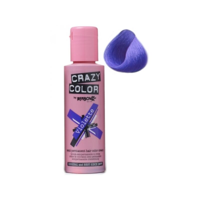 Renbow Crazy Color Violette 43 100 ml Hårfarge