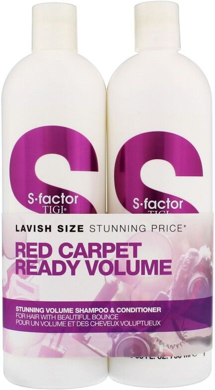 Tigi S Factor Stunning Volume Tween Duo 2 x 750 ml Sjampo og balsam