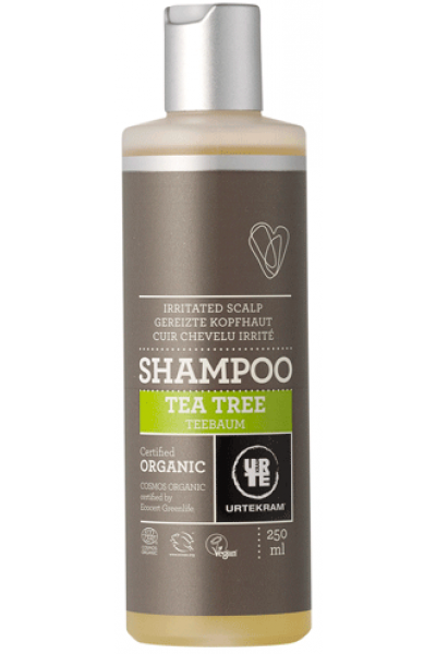 Urtekram Tea Tree Shampoo Irritert Hodebunn 250 ml Sjampo