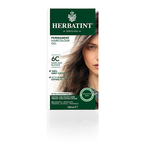 Herbatint 6C hårfarve Dark Ash Blond - 150 ml