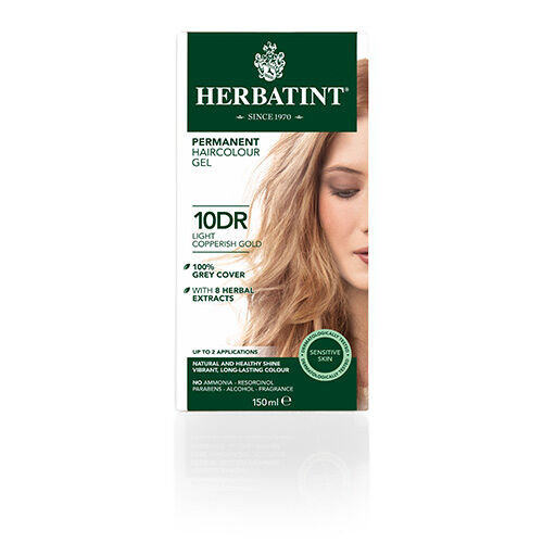 Herbatint 10DR hårfarve Light Copperish Gold - 150 ml
