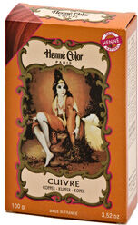 Henna Pulver Kobber - 100 g