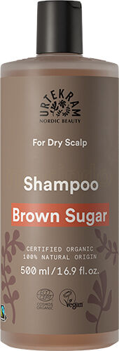 Urtekram - Body Care Shampoo T.tørt Hår Brown Sugar - 500 ml