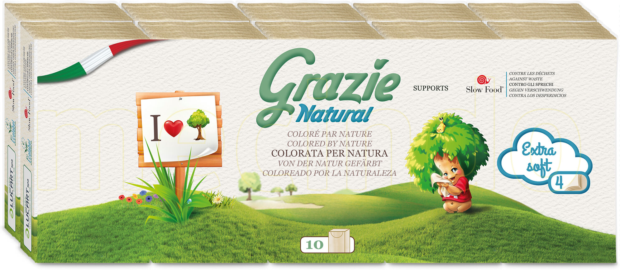 Grazie Natural Lommeletter - 1 Pakker