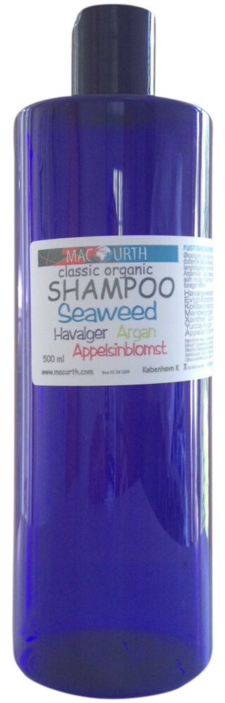 MacUrth Shampoo Seaweed M. Argan & Appelsinblomst Macurt - 500 ml