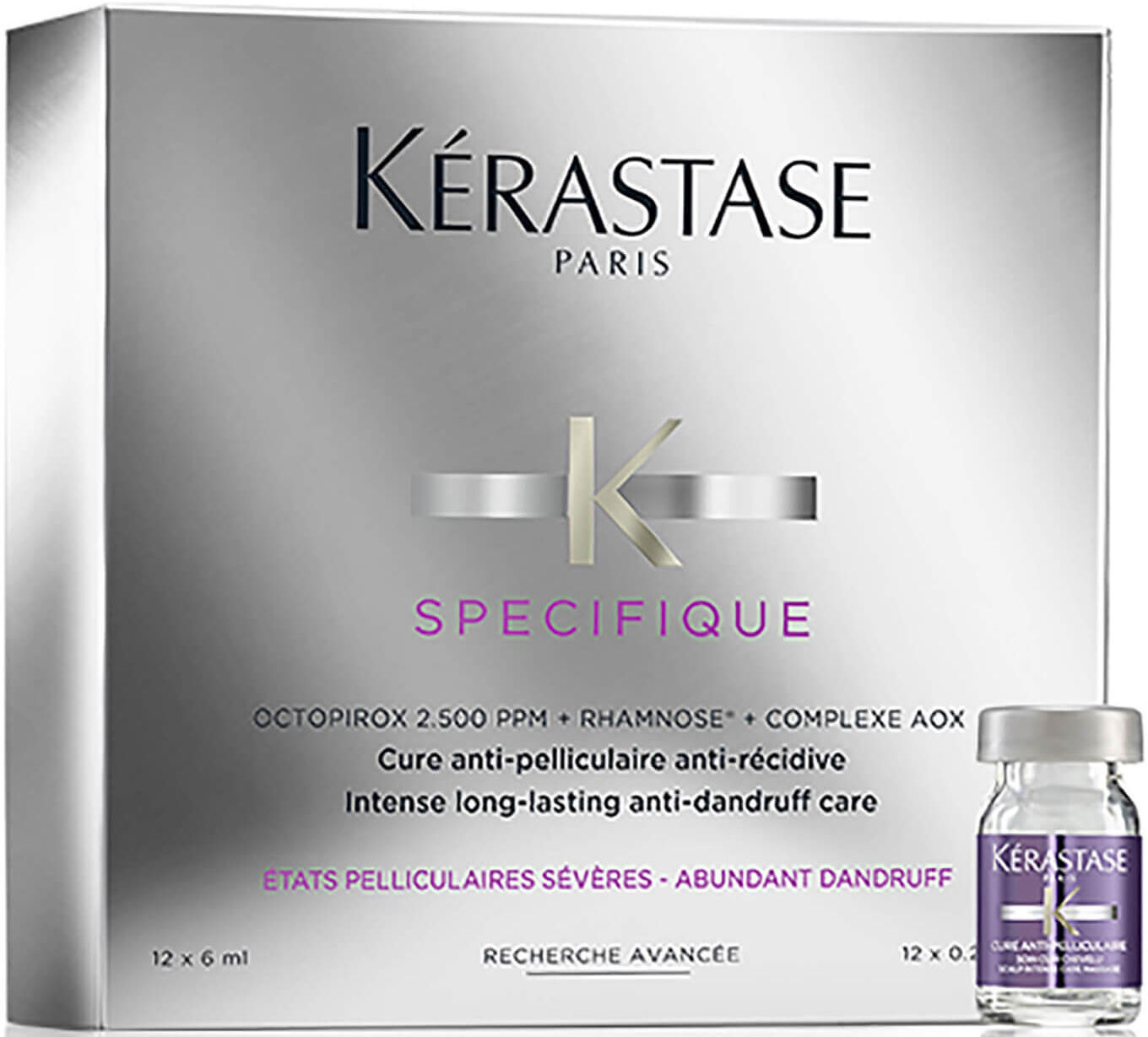 Kerastase Kérastase Specifique Cure Anti-Pelliculaire Anti-Recidive Treatment 12 x 6 ml