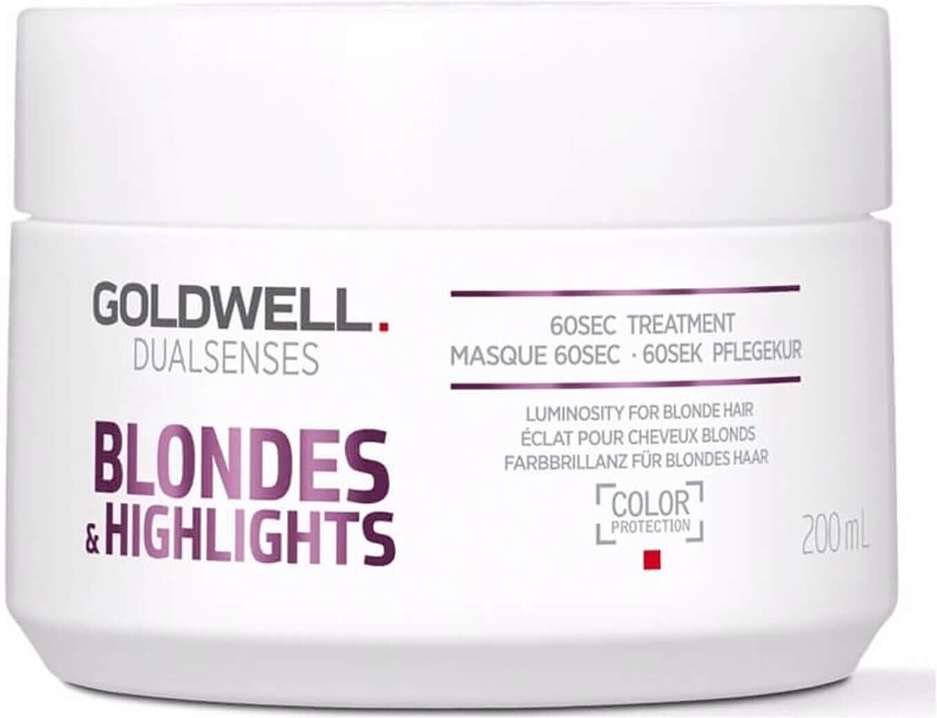 Goldwell Dualsenses Blonde and Highlights Anti-Yellow 60Sec Treatment 200ml