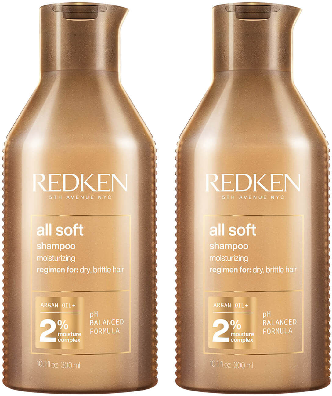 Redken All Soft Shampoo Duo (2 x 300 ml)