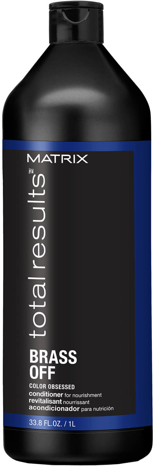 Matrix Total Results Brass Off Brunette Blue Conditioner for Lightened Brunette Hair 1000ml