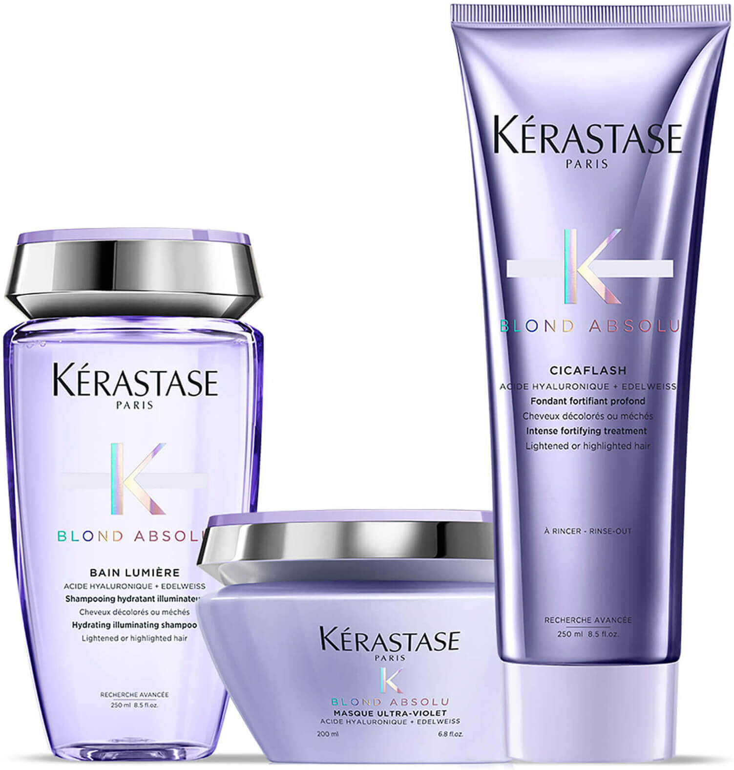 Kerastase Kérastase Blond Absolu Lumiere Shampoo, Conditioner og Masque Trio