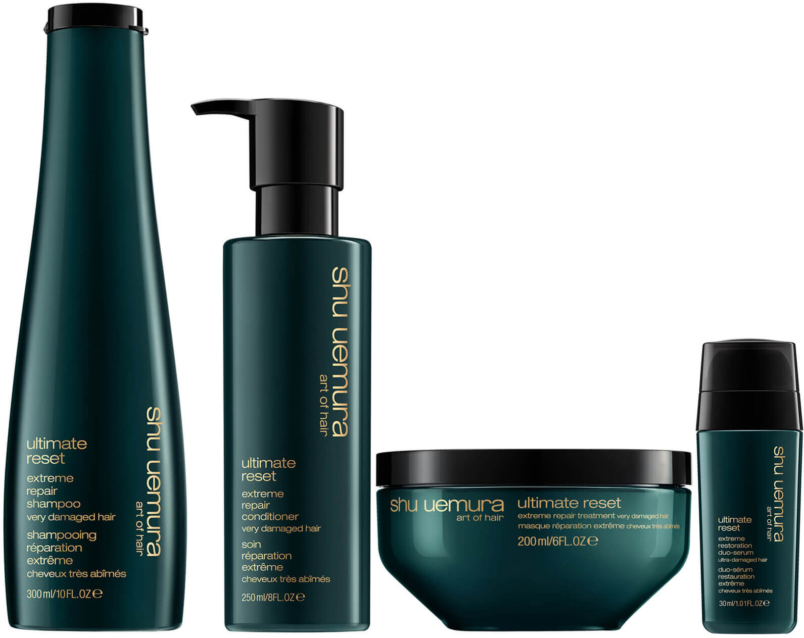 Shu Uemura Art of Hair The Ultimate Haircare Range for Damaged Hair