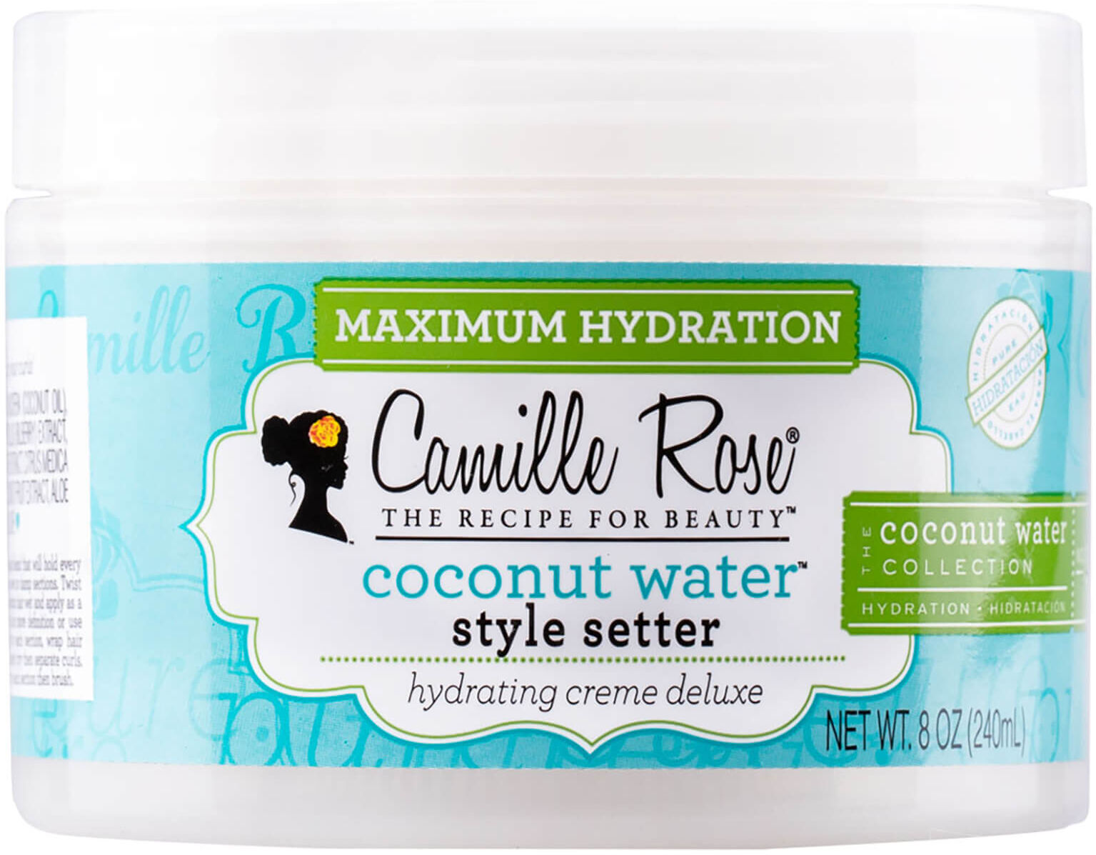 Camille Rose Coconut Water Style Setter Hydrating Crème Deluxe 240ml