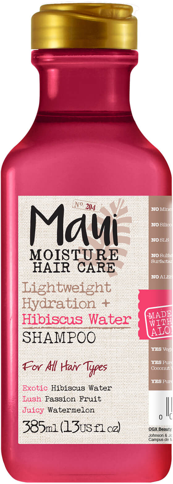 Maui Moisture Lightweight Hydration+ Hibiscus Water Shampoo 385ml