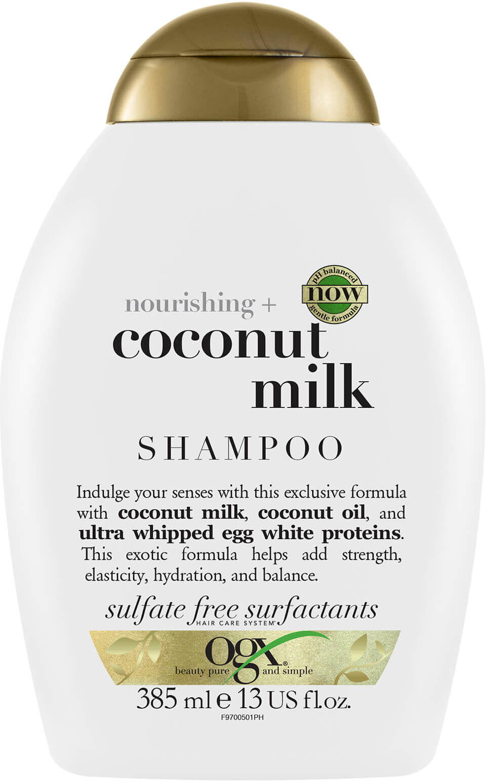 OGX Nourishing+ Coconut Milk Shampoo 385ml