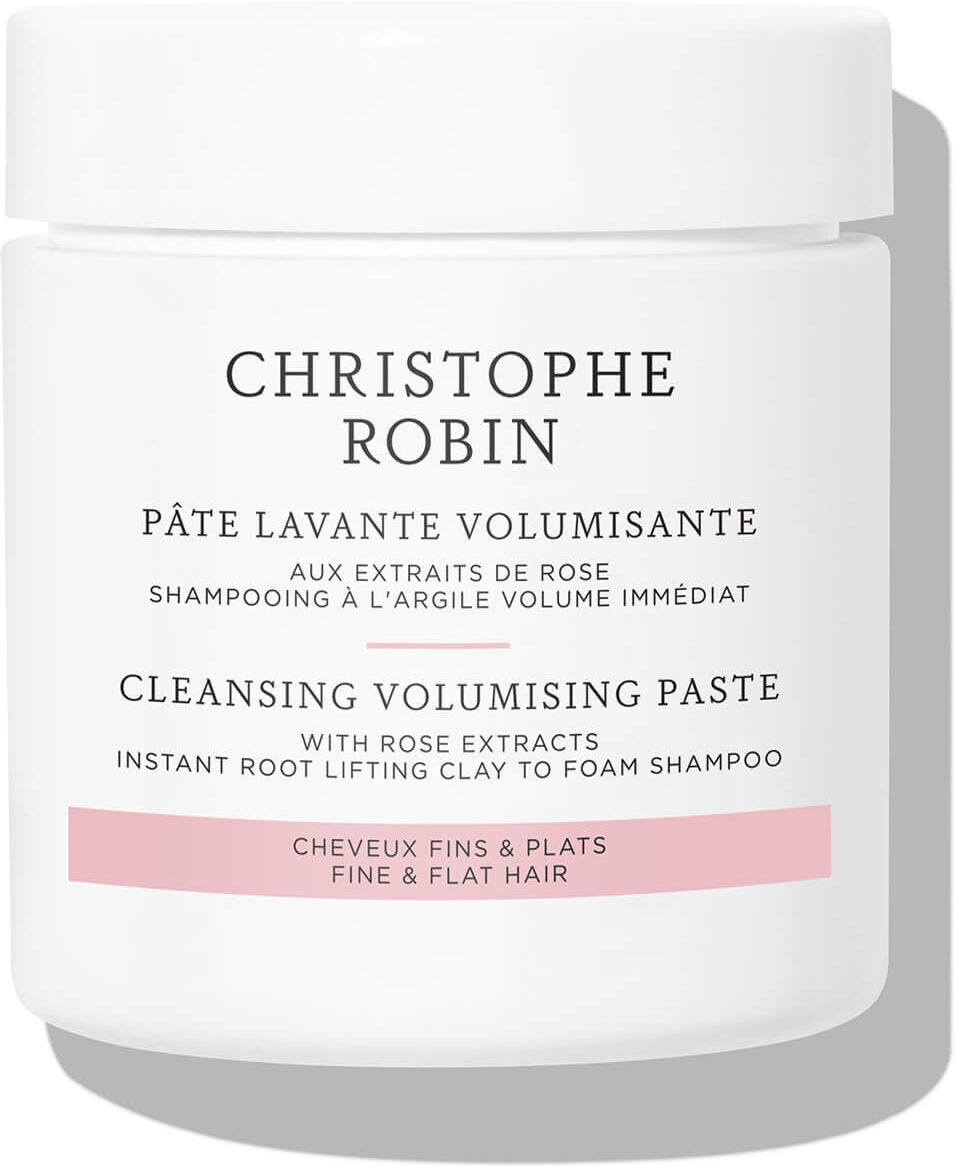 Christophe Robin Cleansing Volumising Paste with Pure Rassoul Clay and Rose 75ml