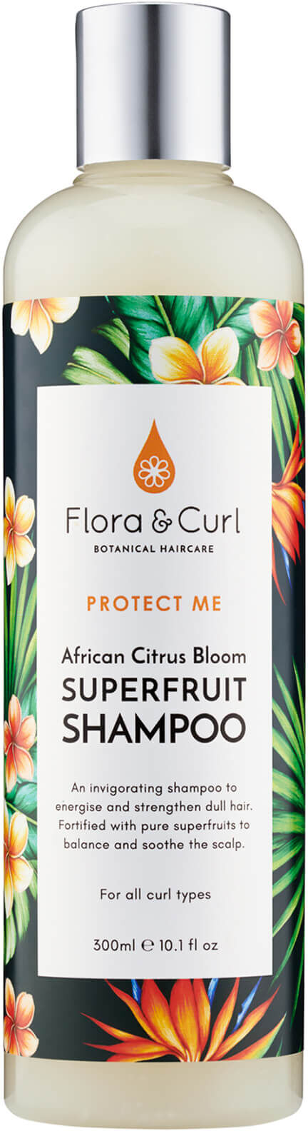 Flora & Curl African Citrus Superfruit Shampoo 300ml