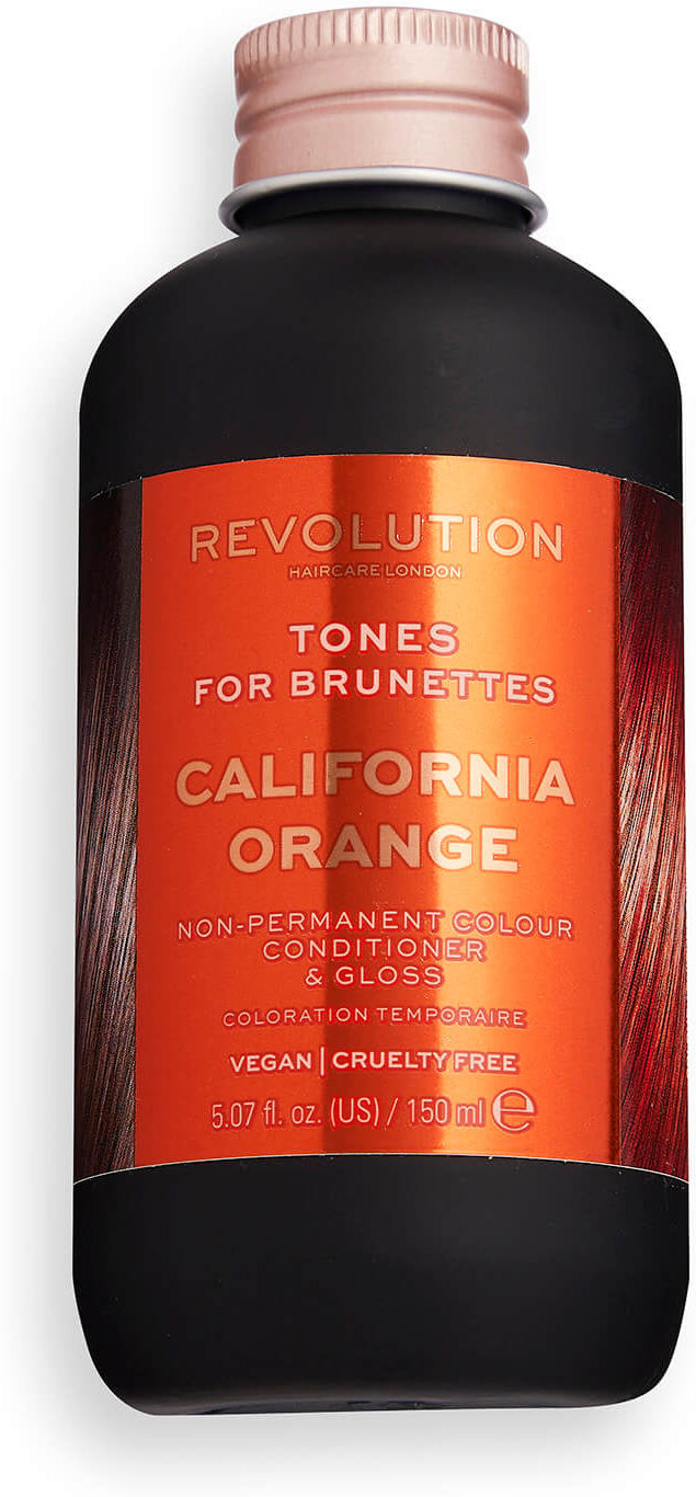 Revolution Haircare Hair Tones for Brunettes 150ml (Various Shades) - California Orange