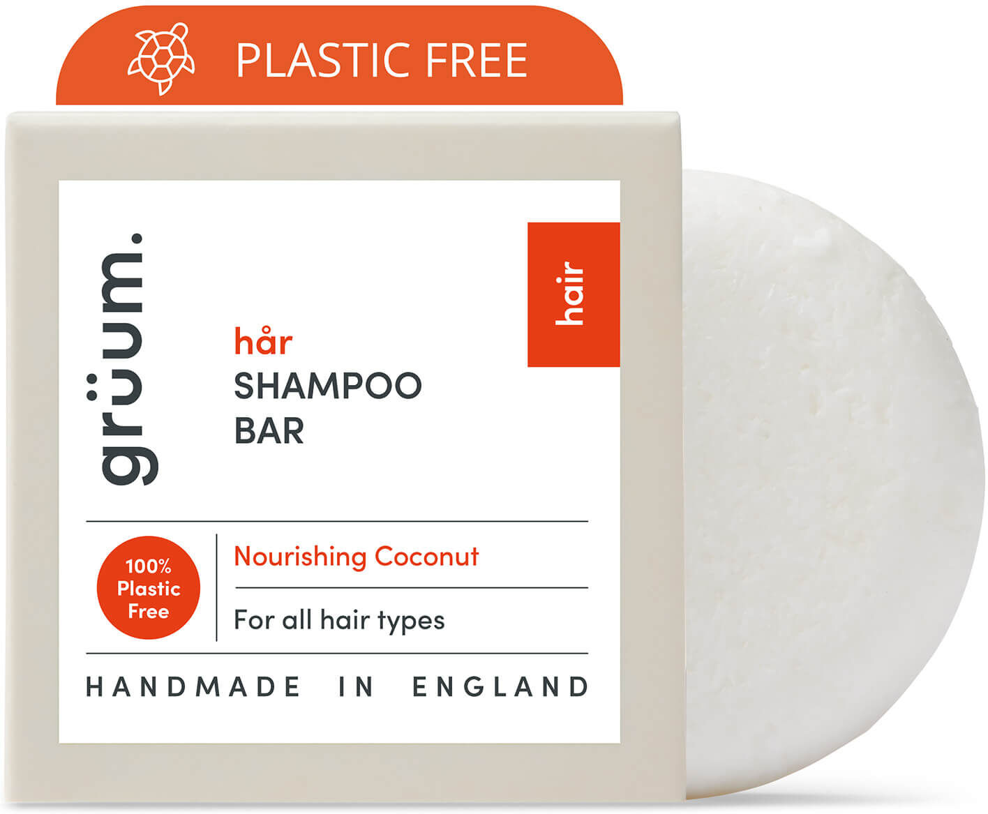 grüum Hår Zero Plastic Nourishing Shampoo Bar 50g